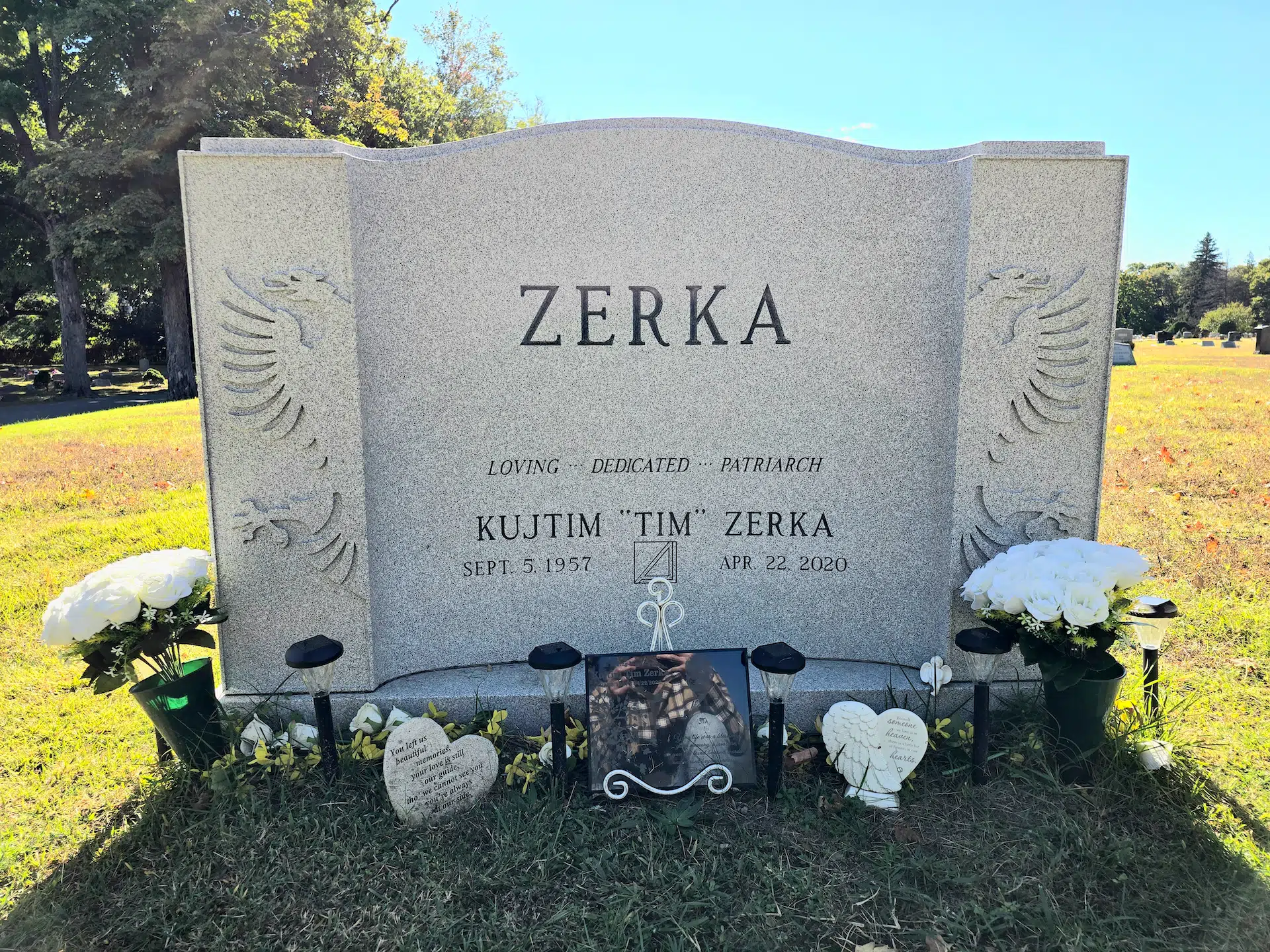 Granite Headstone (local) hand-carved by Headstone Finder in NJ — image 4